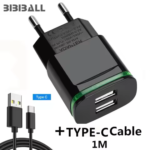 USB Type C Charger 3.1 Rapid Fast Wall Charger with USB C USB for Blackberry Motion KEYone DTEK60 lg