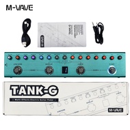 M-VAVE Tank-B Pro Bass Processor | 36 Custom FX Chains + IR Cab Sim | 9 Preamp/8 Slot Studio System 