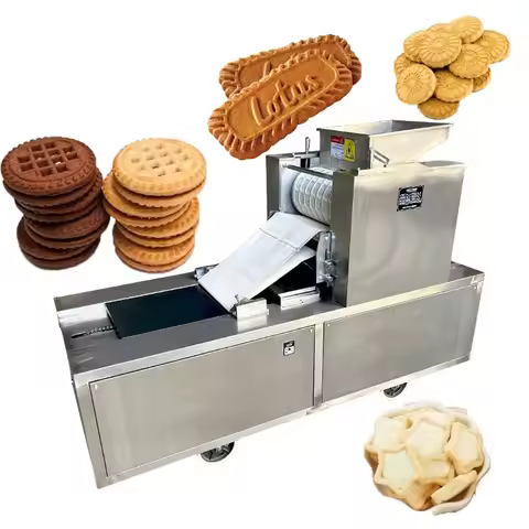 Customized Millet Cookie Machine Mini Complete Automatic Stainless Steel Small Bakery Commercial Hig