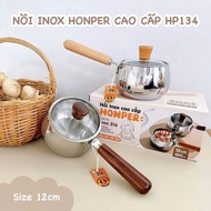 Honper premium stainless steel pot made of 316 stainless steel, size 12cm
