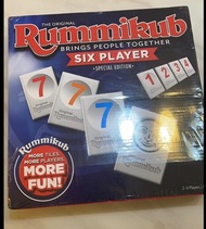 【全新未開封】🎈Rummikub 🎉六人特別版♦️ six players 桌遊