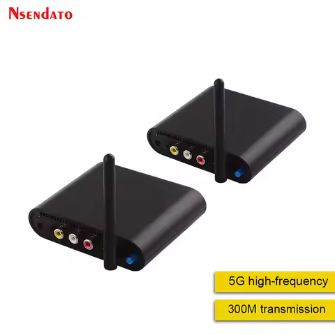 Measy AV530 5.8G Wireless AV Transmitter Receiver Audio Video SD TV AV Signal Sender receiver Go Thr