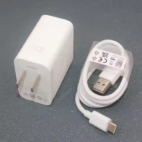OPPO 67W Supervooc 2.0 Charger EU/US Fast Charge Adapter 100CM 6.5A Type C Cable For OPPO Find N2 A1