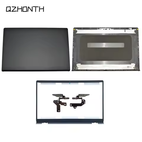 New For Dell Vostro 15 3510 3511 3520 3525 LCD Back Cover / Front Bezel / Hinges 0DWRHJ DWRHJ Black