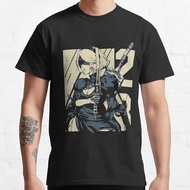 2B Nier Atomata Permainan Yorh No.2 Baju T Anime Jenis B, Baju T Grafik Manga Waifu 2B yang Seksi, 1