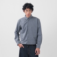 KEMEJA Blue Grid Shirt by Money Alter Boxy Blue Grey Shirt for Men and Women by Money Alter Boxy Shi