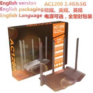 Tenda英文版騰達AC11雙頻AC1200無線路由器2.4G&amp;5G千兆埠Router