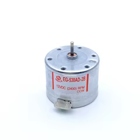 DIY Recorder Small Motor DC 6V 9V 12V EG-530AD-2B 2F 6B 6F 9B 9F CCW CW Repair parts