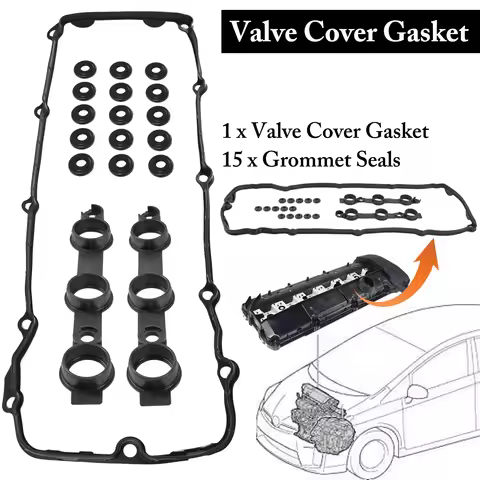 Car Engine Valve Cover Gasket Seal For BMW 3 5 7 Series X3 X5 Z3 Z4 00-06 325i 325 325xi 525i 730i M