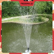[Freedom01.sg] Solar Garden Water Fountain Brushless 7V 1.2W Pool Waterpump 3 Different Water Outlet