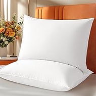 Shilucheng Canadian Goose Down Pillows Standard Size Set of 2, 750+ Fill Power Side Sleeper Pillow f