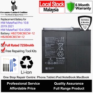 HW Phone Battery HB27D8C8ECW-12 HB28D8C8ECW-12 7250mAh for HW MatePad Pro 10.8 2019 2021 MatePad 10.