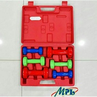 DB-11 VINYL Dumbbell / Barbell 10 KG [SET]