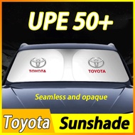 Suitable for Toyota car sunshades umbrellas Front sunshade Corolla Cross YARIS ALTIS VIOS Rav4 CAmry chr Wish Sun visor
