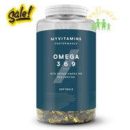 Viên uống Omega 369 Myvitamins hộp 120 viên của Pháp