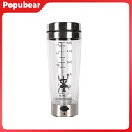 500ML Electric Shaker Bottle Automatic Mixing Cup Durable Versatile Protein Shaker Cup for Home Offi