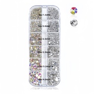 1440pcs/bag Nail Crystal Diamond 3D Nail Art Rhinestones Nail Gems Nail Art Decorations DIYManicure