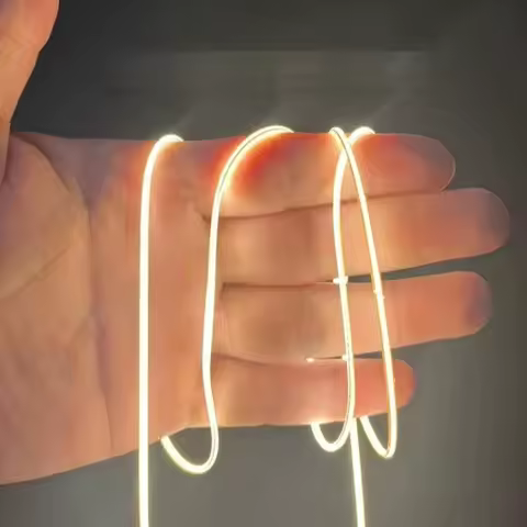 10pcs Slim 3v Orange Amber 1700k 1800k 2200k Yellow Soft Flexible LED Filament 145mm 185mm 200mm 255
