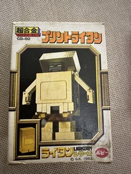 黃金戰士 Popy GB-82 印刷戰士 Print Lightan Robot Toy Computer Bar Cord System