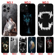Animal Fierce Snow Wolf phone case for iphone X XS XR 7 8 PLUS 11 pro max 12 pro max 13 pro max 14 p