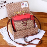 Coa Riley Lunch Box Bag+Box Crossbody or Shoulder Bag 9820