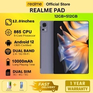 🔥NEW ARRIVE🔥 Realme Pad | 12GB RAM 512GB ROM | Snapdragon 865 | 4G+5G LTE Dual SIM | 20000mAh Batter