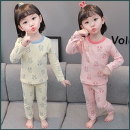 YT2 Spring and Autumn Children's Pajamas Suit Girls' Home Wear Autumn Clothes and Long Johns YT2