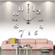 3D Wall Clock Mirror Wall Stickers Creative DIY Wall Clocks Removable Art Decal Sticker Home Decor L