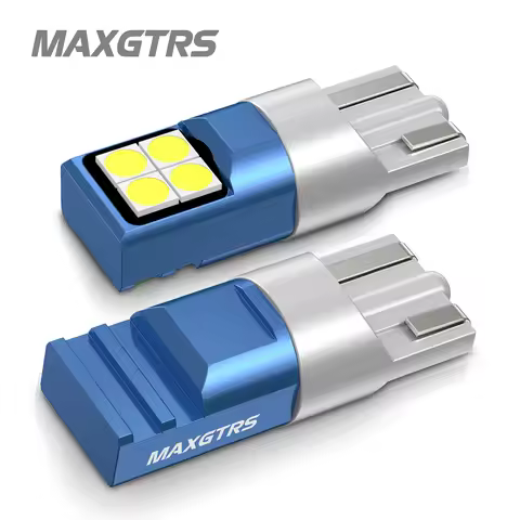 2x T10 LED Lamp W5W 168 194 LED Bulb License Plate Light 6000K Super Bright Warm White Ice Blue 3030