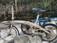 DAHON 摺疊單車 只賣車架，把手，兩輪，腳踏