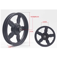14" Tyre E-Bike Steel Rim Front / Elektrik Basikal Rim Depan / E-Scooter Rim Front Wheel / Rim Basik