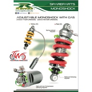 RS150 MONOSHOCK 225MM RAPIDO