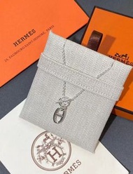 Hermes 豬鼻子Farandole 純銀頸鍊