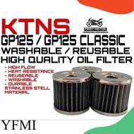 REUSABLE OIL FILTER KTNS GP125/GP125 CLASSIC