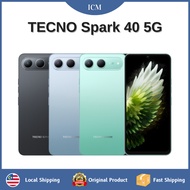 TECNO Spark 40 5G | 8GB+256GB | 6.75" | MediaTek Dimensity 6400 5G+ | 6000mAh Battery | IP64 Dust & 