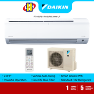 Daikin Air Conditioner (1.0HP-3.0HP) Standard FTV-P siri Air-Cond R32 FTV28PB / FTV35PB / FTV50PB / FTV60PB / FTV85PB