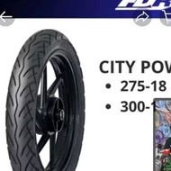Tyre set 275-18 and 300-18 city power by fdr/2 pc