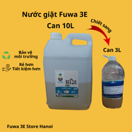 Nước giặt bạc hà Fuwa3e 3L nước giặt sinh học nước giặt cho lụa gấm giặt đồ vải cho em bé - Fuwa3E S
