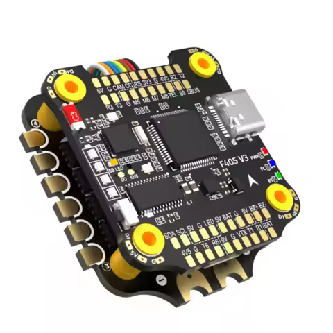F405 V3 50A Stack FC ECS BMI270 30x30 Type-C Flight Controller BLS 50A 4-in-1 ESC 3-6S LiPo For RC F