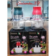 2L DESSINI MEAT GRINDER BLENDER/MULTIPURPOSE GRINDER/PENGISAR SERBAGUNA ELEKTRIK/BLENDER (022134)