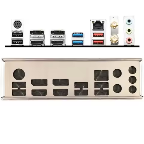 OEM For MSI PRO B660M-A WIFI, PRO B660-A WIFI I/O Shield Back Plate BackPlate Blende Bracket