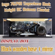 ❤️Transparent Doll Display Box Stackable Lego 76240 Superhero Dark Knight DC Batman Chariot