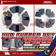 Hub Rubber RS150 RS-X 150 Y80 RXZ Y100 LC135 SRL115 Y125ZR Y15 125ZR Y110SS Getah Hub Sprocket Hub D