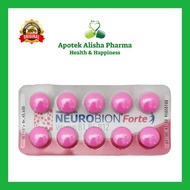Neurobion Tablet Putih / Nerobion Forte Pink Tablet (Strip 10tablet) Vitamin B Complex Untuk Kesemutan/Kebas/Nyeri Otot