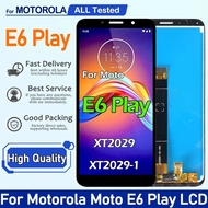 5.5" Original For Motorola E6 Play LCD Display Touch Screen Digitizer Assembly Replacement For Moto 