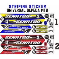 SIMPLE SENATOR STICKER POLET VARIATION STRIPING BIKE-BIKE VARIATION DECAL STRIPING POLET STICKER BIK