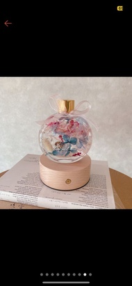 浮游花夜燈/聖誕節花禮/母親節花禮/浮游花/乾燥花/永生花/附包裝