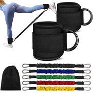 Leg Trainer Resistance Band Flexion Extension Foot Loop Elastic Band Resistance Rope Leg Strength Tr