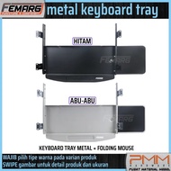 Metal keyboard tray FEMARG | Iron Placemat folding mouse pad Computer
