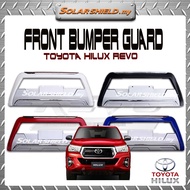 Toyota Hilux Revo 2016-2019 Front Bumper Guard / Front Styling Bar (Chrome) 4X4 Hilux Revo Bumper Guard Depan